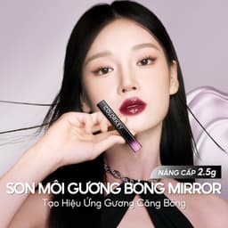 [KOL] Son Bóng COLORKEY, Gương Bóng Căng Mọng, Lâu Trôi, Son môi bóng 2.5g 3