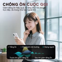 KY5 PRO-AI Tai Nghe Nhẹ Nhất Có, Tai nghe AI dịch đồng thời, Có thể dịch được 133 ngôn ngữ, Dịch trực tiếp khi video call, Màn hình hiển thị số, Chống nước IPX5, ENC khử ồn, Hỗ trợ Android & iOS [AI miễn phí trọn đời] 2