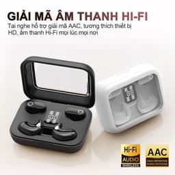 Y28 (2 cặp tai nghe) Mới Nhất Tai Nghe Đôi, 1 Cặp tai nghe chuôi ngắn và 1 Cặp ngủ, nhạc liên tục hơn 30 giờ, Âm thanh nổi cấp độ HiFi, Chống nước IPX5, Kích thước siêu nhỏ gọn, Phù hợp cho cả khi ngủ và thể thao, Với iPhone và Android 3