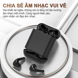 KY A16 (2 cặp tai nghe) Mới Nhất ANC Tai Nghe Đôi, 1 Cặp nghe nhét và 1 Cặp bán nhét tai, nhạc liên tục hơn 30 giờ, Âm thanh nổi cấp độ HiFi, Chống nước IPX5, Giảm tiếng ồn 5