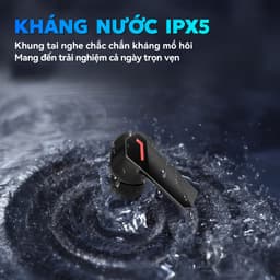 BUDS 6 PRO Chơi Game Tai Nghe, Thiết kế phong cách mecha, Hiệu ứng ánh sáng siêu ấn tượng, Âm thanh nổi cấp độ HiFi, Mic tích hợp chống nước IPX5, Giảm tiếng ồn ENC, Điều khiển cảm ứng 8