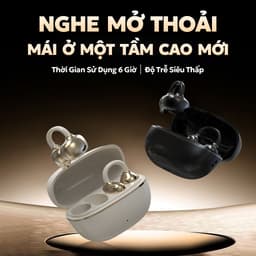 KY TECH KY66 Tai Nghe Kẹp Tai, Thiết kế cầu chữ C, Công nghệ nghe hở tai, Tự động nhận dạng trái-phải, Âm thanh nổi cấp HiFi,Điều khiển cảm ứng, Chống nước IPX5, Bluetooth 5.49, Freeclip, Không có cảm giác khi đeo 7