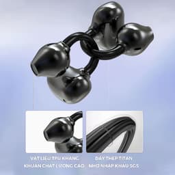 KY TECH KY66 Tai Nghe Kẹp Tai, Thiết kế cầu chữ C, Công nghệ nghe hở tai, Tự động nhận dạng trái-phải, Âm thanh nổi cấp HiFi,Điều khiển cảm ứng, Chống nước IPX5, Bluetooth 5.49, Freeclip, Không có cảm giác khi đeo 2