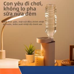 Máy phân phối nước nóng tức thì di động có điều khiển bằng cảm ứng | Máy Nước Nóng Mini 5 Nhiệt Độ 2000W Cho Cà Phê, Trà & Du Lịch 1