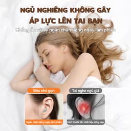 Y19 Tai nghe ngủ nhỏ nhất [3 Quà tặng] 1 Nhãn dán hoạt hình+1 Bao tay chơi game+1 Dây buộc, Âm thanh stereo chuẩn HiFi, Siêu nhẹ và siêu mỏng, Thiết kế ẩn khi đeo, Chống nước iPX5, Giảm ồn ENC, Màn hình hiển thị số 9