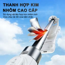 M2 MINI Gậy Chụp Ảnh Đa Năng – Gậy selfie kiêm chân tripod, 3 trong 1 bản cầm tay, Dài 1.3m có thể điều chỉnh, Xoay 360 độ, Điều khiển Bluetooth không dây, 8