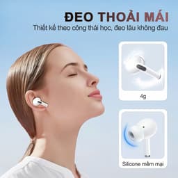 KY A8 Tai Nghe Giảm Tiếng Ồn, Âm thanh nổi HiFi, Chất lượng cao, Thời gian nghe 4-6h, Chống nước iPX5 8