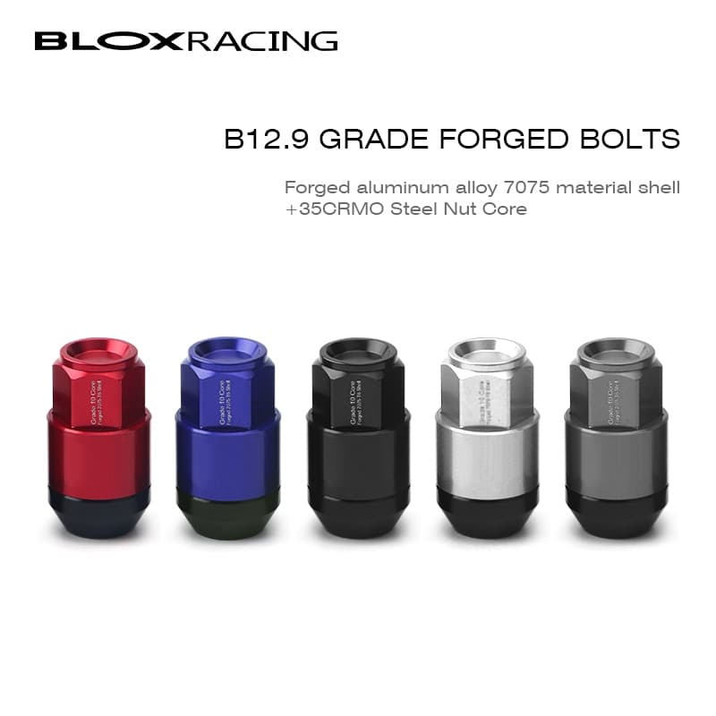 Bộ 20 Con Ốc Blox Màu Đỏ M12x1.5 Cho Mâm Xe Ô tô  