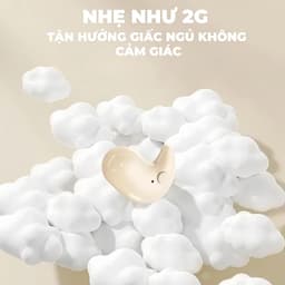 Tai nghe ngủ Y29 [3 Quà tặng] 1 Nhãn dán hoạt hình+1 Bao tay chơi game+1 Dây buộc, Không dây Bluetooth với thiết kế hình elip, Âm thanh trung thực cao, iPX5 không thấm nước, Giảm tiếng ồn ENC 5