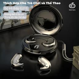 Tai nghe ngủ Y29 [3 Quà tặng] 1 Nhãn dán hoạt hình+1 Bao tay chơi game+1 Dây buộc, Không dây Bluetooth với thiết kế hình elip, Âm thanh trung thực cao, iPX5 không thấm nước, Giảm tiếng ồn ENC 6