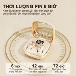 Y15 Tai nghe ngủ vỏ kim loại cao cấp [3 Quà tặng] 1 Nhãn dán hoạt hình+1 Bao tay chơi game+1 Dây buộc, Âm thanh nổi cấp độ HiFi, Siêu mỏng nhẹ - Đeo như không đeo, Chống nước IPX5, Giảm tiếng ồn ENC, 7