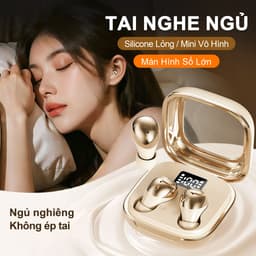 Y15 Tai nghe ngủ vỏ kim loại cao cấp [3 Quà tặng] 1 Nhãn dán hoạt hình+1 Bao tay chơi game+1 Dây buộc, Âm thanh nổi cấp độ HiFi, Siêu mỏng nhẹ - Đeo như không đeo, Chống nước IPX5, Giảm tiếng ồn ENC, 3