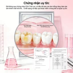 Kem đánh răng JASMEEN 100g - Làm trắng răng - Sạch vết ố vàng - Hơi thở thơm mát 7