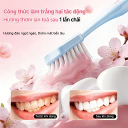Kem đánh răng JASMEEN 100g - Làm trắng răng - Sạch vết ố vàng - Hơi thở thơm mát 6