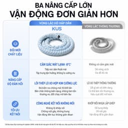 Vòng Lắc Eo Giảm Cân Lò Xo Bọc Vải Dệt Kim 1.5kg - 2.5kg - Giảm Mỡ Bụng, Eo Thon Săn Chắc, Tập Gym Yoga Tại Nhà 3