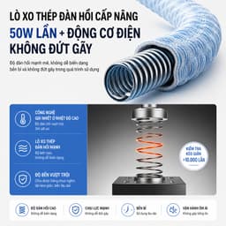 Vòng Lắc Eo Giảm Cân Lò Xo Bọc Vải Dệt Kim 1.5kg - 2.5kg - Giảm Mỡ Bụng, Eo Thon Săn Chắc, Tập Gym Yoga Tại Nhà 5