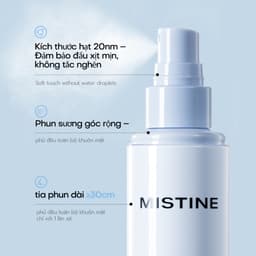 Xịt Khóa Makeup mistine 25ml/30ml/100ml – Xịt Cố Định Lớp Trang Điểm Lâu Trôi, Kiềm Dầu Suốt Ngày, Chống Lem Trôi, Hiệu Ứng Lì Mịn Tự Nhiên, Giữ Nền Bền Đẹp 8