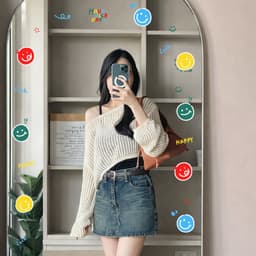 Hoạt Hình Hạnh Phúc Nụ Cười Họa Tiết Miếng Dán Cafe Quần Áo Cửa Hàng Gương Trang Trí Cửa Miếng Dán pvc Tự Dính Trang Trí Phòng Tắm Miếng Dán 5