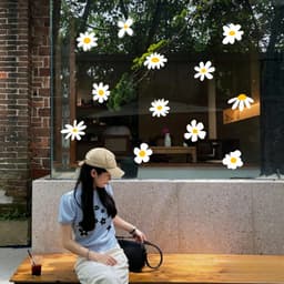 Nhãn Dán Cửa Kính Nhỏ Hoa Cúc Thiết Kế Cửa Hàng Trang Trí Cửa Sổ Decal PVC Không Keo Sổ Lưới Tản Nhiệt Chân Không Miếng Dán Tĩnh Điện Miếng Dán 4