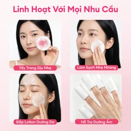[MUA 3 TẶNG 1] Colorkey Luminous Bông tẩy trang Cotton mềm tiện lợi 100 miếng 8