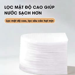 10 / 20 / 50 Cái Bộ Lọc Vòi Cotton, Đa Năng Với Bộ Lọc Vòi T-strap, Túi Lọc Nước Máy Chống Bắn Dày 9