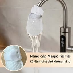 10 / 20 / 50 Cái Bộ Lọc Vòi Cotton, Đa Năng Với Bộ Lọc Vòi T-strap, Túi Lọc Nước Máy Chống Bắn Dày 8