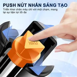 M3 MAX Gậy Chụp Ảnh Đa Năng – 3 in 1 Gậy selfie kiêm chân tripod, Dài 1.85m có thể điều chỉnh, Xoay 720 độ, Tay cầm cân bằng quay phim, Ốc vít chuẩn 1/4 (Tương thích với máy ảnh/Pocket3/ GoPro/đèn livestream) 9