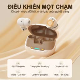 X15 Tai Nghe Nhét Tai Chân Ngắn Đời Mới Nhất [2 Quà tặng] chống ồn chủ động ANC, Âm thanh nổi mức HiFi, Công nghệ mạ điện cao cấp 9