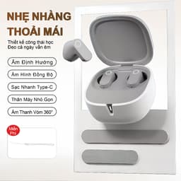 X22 Tai Nghe Chuôi Ngắn Mới Nhất [3 Quà tặng] 1 Nhãn dán hoạt hình+1 Bao tay chơi game+1 Dây buộc, Âm thanh nổi HiFi, Màn hình kỹ thuật số thông minh, Chống nước iPX5, Micro tích hợp, 5