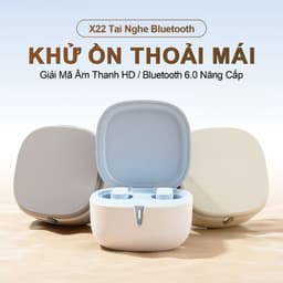X22 Tai Nghe Chuôi Ngắn Mới Nhất [3 Quà tặng] 1 Nhãn dán hoạt hình+1 Bao tay chơi game+1 Dây buộc, Âm thanh nổi HiFi, Màn hình kỹ thuật số thông minh, Chống nước iPX5, Micro tích hợp, 7