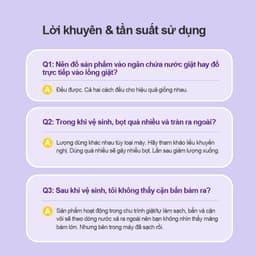 Fasclean Dung dịch vệ sinh và khử trùng máy giặt không cần ngâm 250g giúp loại bỏ nấm mốc, mạt bụi và mùi hôi 4