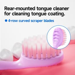 [Du lịch, văn phòng] Bàn chải đánh răng 3in1 Chỉ nha khoa & BC đánh răng & Bàn chải lưỡi 12 CÁI / gói 8