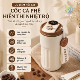 Bình Giữ Nhiệt Inox 316 Mới Cốc Di Động 2 Lớp bình nước giữ nhiệt 2