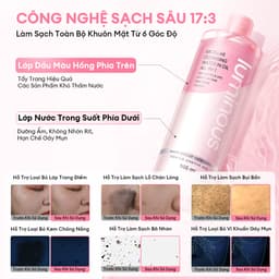 [MUA 2 TẶNG 1] Combo 2 Nước Tẩy Trang Dầu Nước Colorkey Luminous Sạch Sâu & Không Cồn 500ml 4