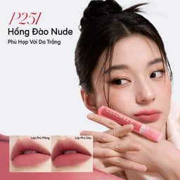 Son Kem Nhung Lì COLORKEY Velvet, Bền Màu Dễ Tán, Nhẹ Môi 2.5g 5