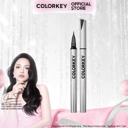 Bút Kẻ Mắt Nước Siêu Mảnh COLORKEY Chống Nước, Không Lem Trôi 0.5ml 1