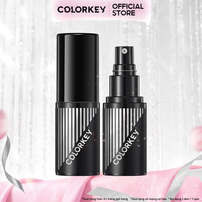 [MINI 30ML] Xịt Khóa Đen COLORKEY Tia Sương Mềm Mại Giúp Khóa Chặt Lớp Trang Điểm Phù Hợp Mọi Loại Da