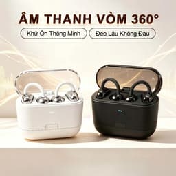 Y239 (3 cặp tai nghe) Tai Nghe 6 in 1 Mẫu Mới Nhất, 1 Cặp tai nghe kẹp tai và 1 Cặp tai nghe ngủ và 1 Cặp tai nghe chân ngắn, Đáp ứng mọi kịch bản – dùng là thích! Âm thanh nổi cấp độ HiFi, Nghe nhạc liên tục hơn 40 giờ 5
