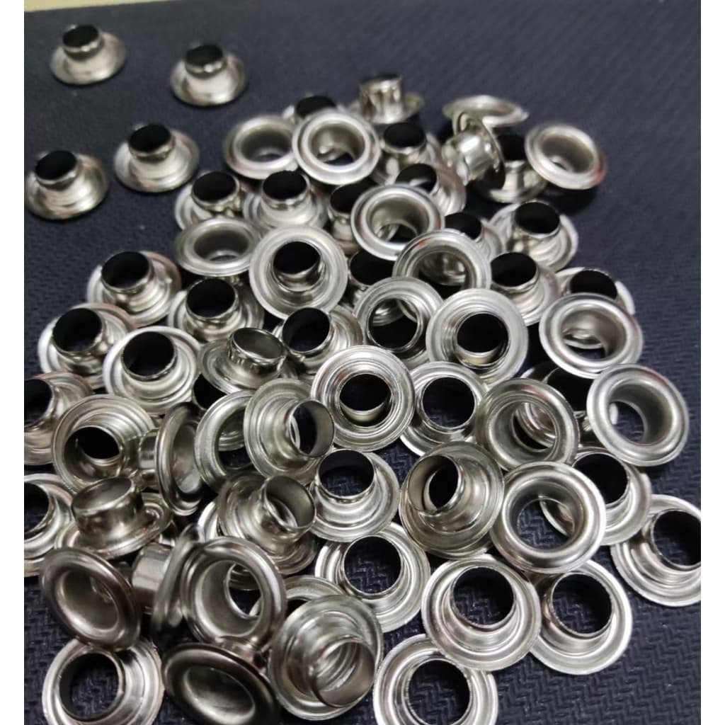 Khoen ore mắt cáo đóng bạt Chuyên dùng cho máy đóng khoen bán tự động Khuy bằng sắt xi Bịch 1kg Bán sỉ