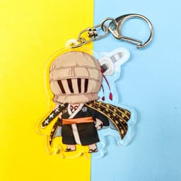 Mua 1 tặng 1 ( Mica trong acrylic ) Móc khóa anime ONE PIECE ĐẢO HẢI TẶC ver WANO chibi anime xinh xắn 4