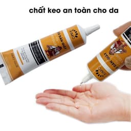Keo dán giày, dép siêu dính dùng nhiệt trong suốt SHOES CARE không tổn thương da X5 5