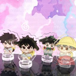(mua 1 tặng 1) (3cm) Mô hình Standee Boku Hero Academia Học Viện Anh Hùng ver NHÀ TRẺ tượng anime mini trang trí 5