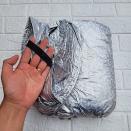 Bạt trùm nửa xe ô tô tráng bạc cách nhiệt cao cấp trùm kín capo, có phản quang, chống nóng, chống xước, cho các dòng xe 2