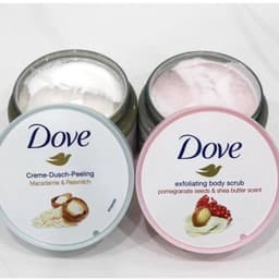 Dove Creme Dusch Peeling Macadamia & Reismilch - Tẩy Da Chết Toàn Thân Từ Hạt Macca & Sữa Gạo 225ml (Bản Đức) 5