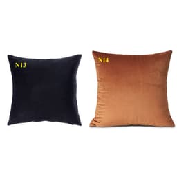 Gối tựa lưng sofa màu trơn vải nhung cao cấp 13 màu có sẵn cỡ 45*45cm 5
