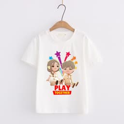 Áo thun trẻ em Game Play TOGETHER dễ thương cho bé trai và bé gái 💖Áo cho bé vải poly thái mềm mịn thoáng mát  - SSSHOP 5