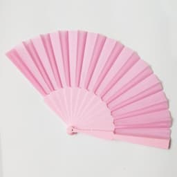 Quạt Cổ Trang Nan Nhựa 21cm - Quạt Xếp Vải Xòe Phụ Kiện Múa Cosplay Đạo Cụ Chụp Ảnh 8