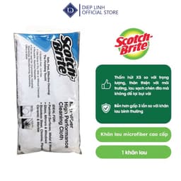 Khăn Lau Đa Năng Microfiber Scotch Brite 1