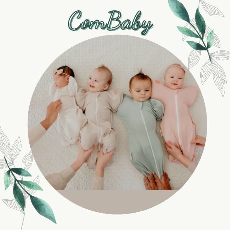 Nhộng chũn Sunday Hug CAO CẤP giảm giật mình giúp bé ngủ ngon với thiết kế khóa 2 chiều
