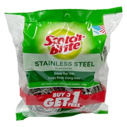 Cước cọ rửa xoong nồi Inox Scotch Brite 3M bền chắc, không gãy vụn, độ bền cao, tiết kiệm chi phí 6